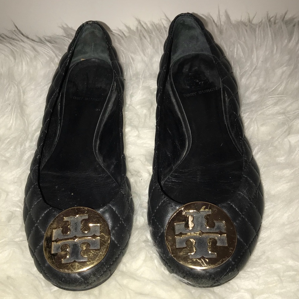 Tory Burch Reva Quilted Flats